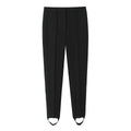 Ladies tailored suit trousers with crease and ankle strap Fashion Glam