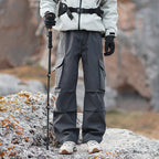 Men's Technical Outdoor Cargo Pants with Water-Repellent Stretch and Reinforced Knees Fashion Glam