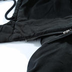 Men's city parka with teddy lining, hood, and windproof inner placket Fashion Glam