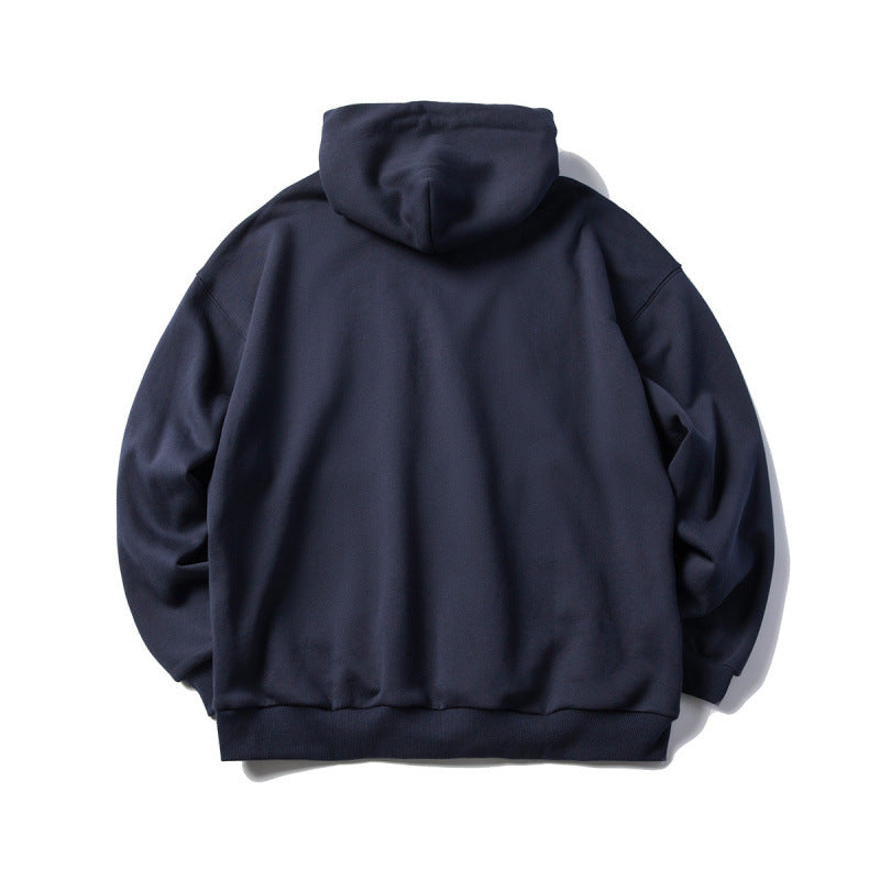 Unisex Oversize Hoodie with Collegiate Print and Kangaroo Pocket Fashion Glam