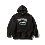 Unisex Oversized Hoodie with Kangaroo Pocket and Logo Print Fashion Glam
