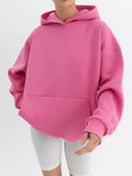 Women Oversize Hoodie made of high-quality cotton blend Fashion Glam