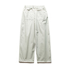 Unisex Wide Pleated Trousers with Elastic Waistband and Creases Fashion Glam
