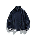 Unisex Sportive Track Jacket in oversized cut with stand-up collar, contrast piping and ribbed cuffs Fashion Glam