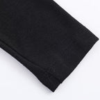 Women's Fitted Fine Knit Tunic with Wide Boat Neck and 3/4 Sleeves Fashion Glam