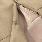 Women's tailored short blazer with curved hip contour and zipper Fashion Glam