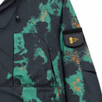 Men's Technical Camouflage Outdoor Jacket with Hood, Ripstop and Multifunctional Pockets Fashion Glam