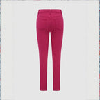 Women High-waisted Thermo-Sculpting Skinny Jeans with Fleece Lining and Shaping Stretch Band Fashion Glam