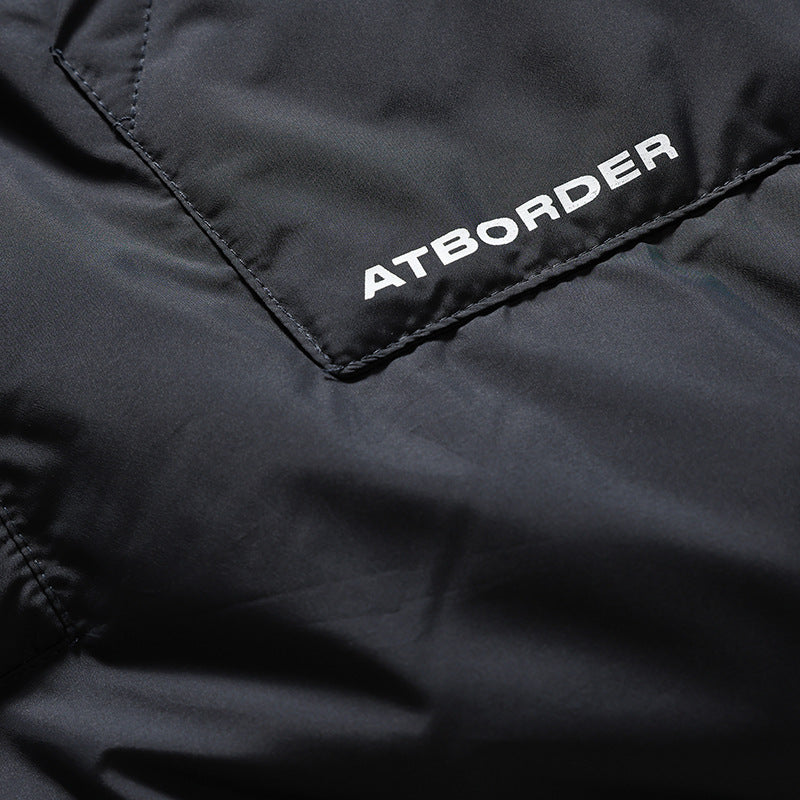 Unisex Padded Hoodie-Anorak with Half Zip, Kangaroo Pocket and Drawstring Fashion Glam