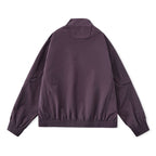 [Unisex] Lightweight Boxy Transitional Jacket with Stand Collar, Raglan Sleeves, and Zipper Pockets Fashion Glam