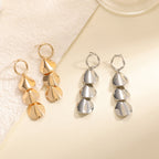 Women Hanging Earrings with Elegant Shell Design Fashion Glam
