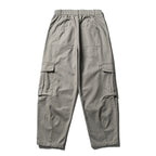 Men's Wide Utility Cargo Pants in Baggy Cut with Multiple Pockets and Reinforced Knee Areas Fashion Glam