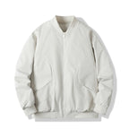 Men's lightweight padded bomber jacket with windproof surface and ribbed hem Fashion Glam