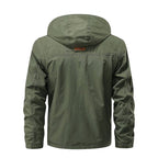 Men's multifunctional field jacket with hood, water-repellent shell, and organizer pockets Fashion Glam