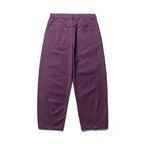 Men's tapered twill pants with high waist and five pockets Fashion Glam