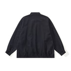 Unisex Boxige lightweight bomber jacket made of cotton blend with stand-up collar, zipper and drawstring hem Fashion Glam