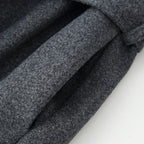 Women’s coat with tie belt, stand-up collar and raglan sleeves Fashion Glam