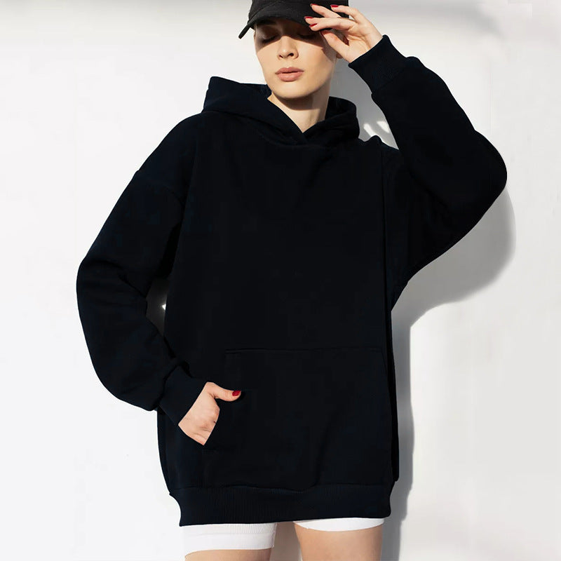 Women Oversize Hoodie made of high-quality cotton blend Fashion Glam
