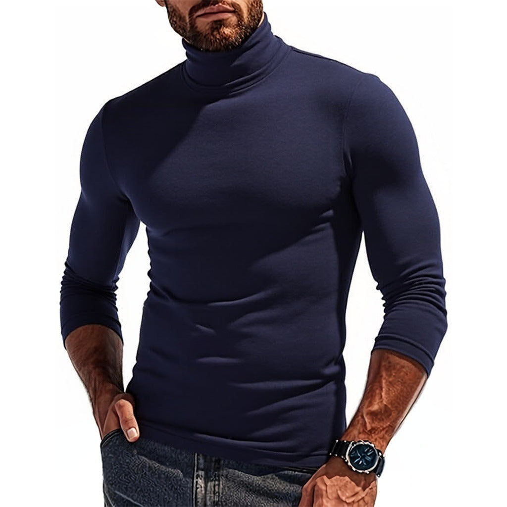 Men's turtleneck sweater in modern design Fashion Glam
