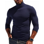 Men's turtleneck sweater in modern design Fashion Glam