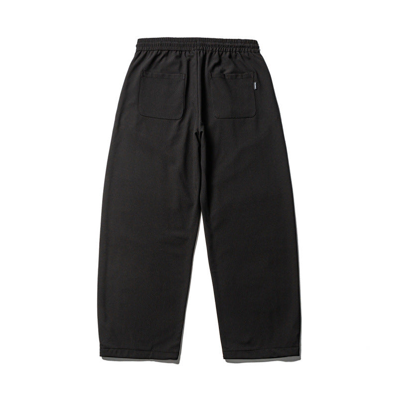 Men's Casual Jogging Pants with Elastic Waistband and Drawstring Fashion Glam