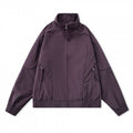 [Unisex] Lightweight Boxy Transitional Jacket with Stand Collar, Raglan Sleeves, and Zipper Pockets Fashion Glam