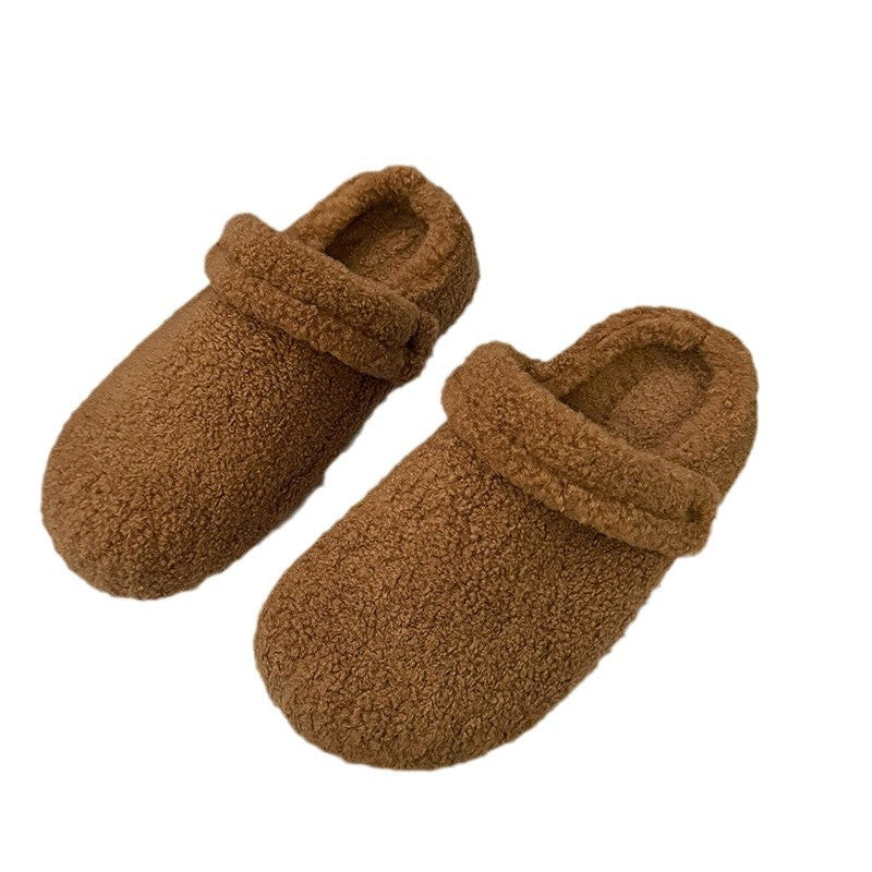 Women's Quilted Teddy Slippers with Fold and Padded Comfort Footbed Fashion Glam
