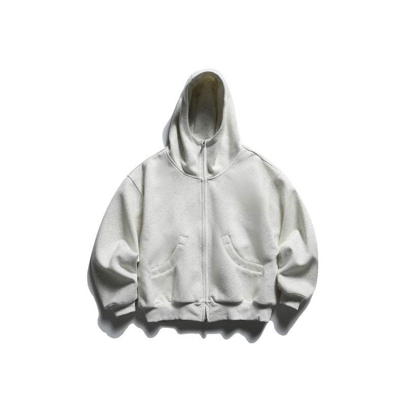 Unisex Oversize Zip-Hoodie with high collar and kangaroo pockets Fashion Glam