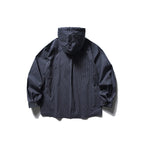 Unisex Oversized Hoodie Overshirt made of cotton blend with chest flaps and continuous button placket Fashion Glam