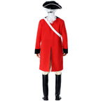Men's Historical Soldier Costume with detailed Fashion Glam coat and accessories Fashion Glam