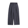 Women's Palazzo Pants with High Waist, Pleats and Elastic Waistband Fashion Glam