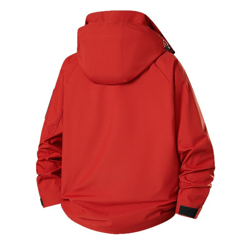 Men's 3-in-1 Softshell Parka with removable fleece inner jacket and technical hood Fashion Glam