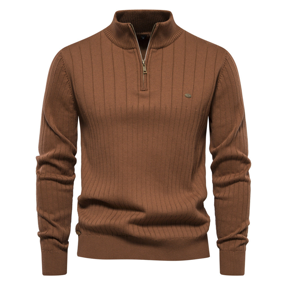 LUCIEN - ELEGANT QUARTER ZIP JUMPER