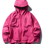 Unisex Technical Softshell Field Jacket with welded seams, four zippered pockets, and extended back part Fashion Glam