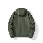 Men's Ultralight Hooded Windbreaker with Breathable Mesh Lining and Concealed Zipper Fashion Glam