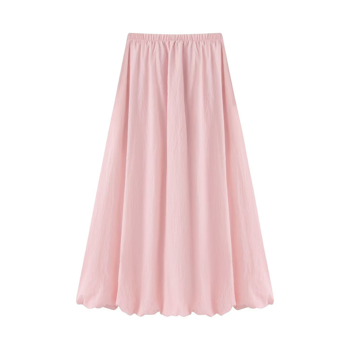 Women’s maxi skirt with wide pleats and balloon-shaped hem Fashion Glam