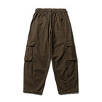 Men's Wide Utility Cargo Pants in Baggy Cut with Multiple Pockets and Reinforced Knee Areas Fashion Glam