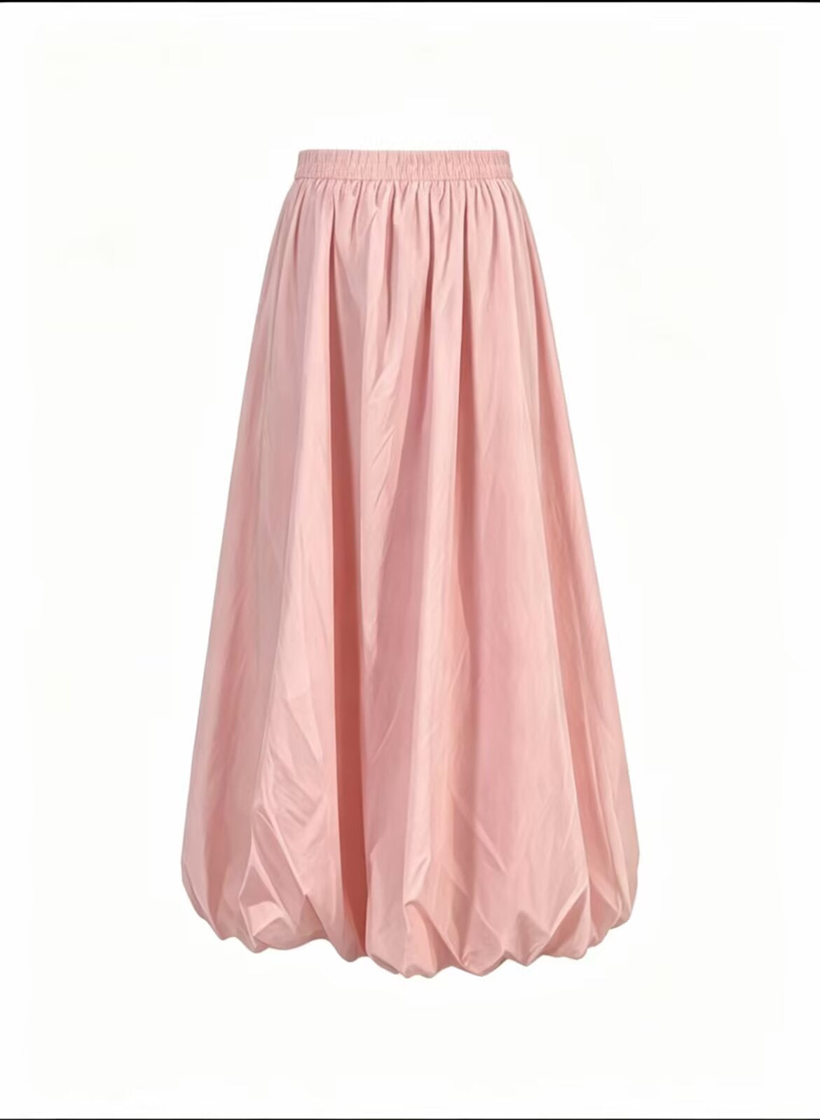 Women’s maxi skirt with wide pleats and balloon-shaped hem Fashion Glam