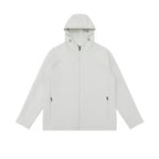 Unisex Light Hoodie Zip Jacket made of technical fleece with raglan sleeves Fashion Glam
