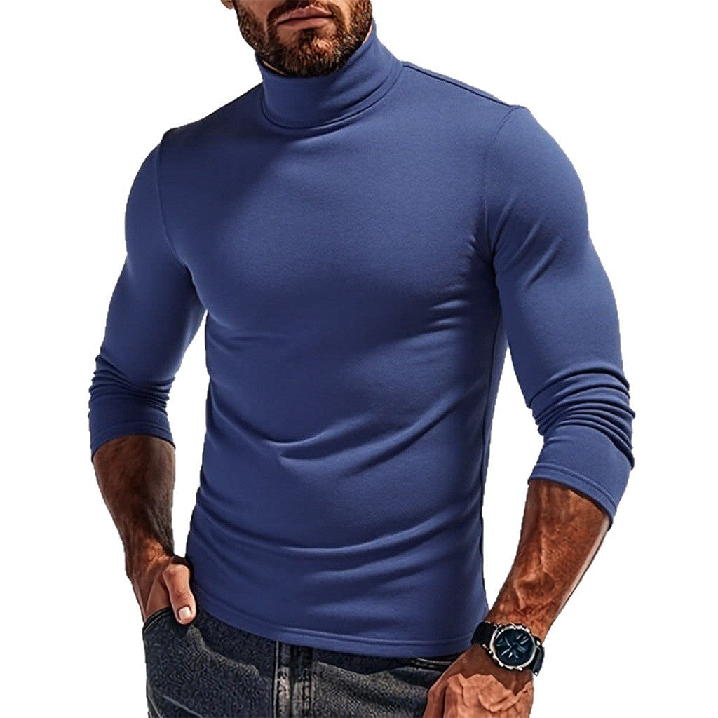 Men's turtleneck sweater in modern design Fashion Glam