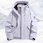 Women's Technical Ski and Winter Jacket with Removable Inner Jacket and Welded Seams Fashion Glam