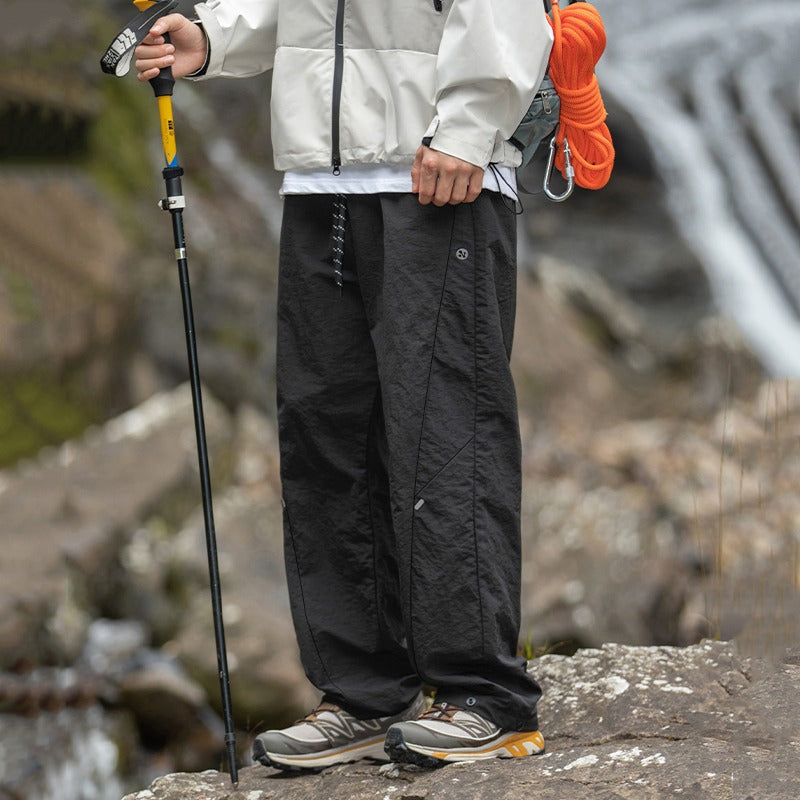 Men's Functional Trekking Pants with multifunctional pockets and breathable material Fashion Glam