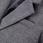 Ladies Maxi Cocoon Wool Blend Coat with Double-Breasted Front, Notched Collar and Concealed Side Pockets Fashion Glam