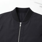 Men's Urban lightweight bomber with full-length zipper and ribbed cuffs Fashion Glam