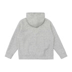 Unisex Oversize Hoodie made of melanged fleece blend with Henley button placket and kangaroo pocket Fashion Glam
