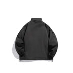 Unisex Technical Utility Hoodie with Zipper, Chest Pockets and Velcro Patch Fashion Glam
