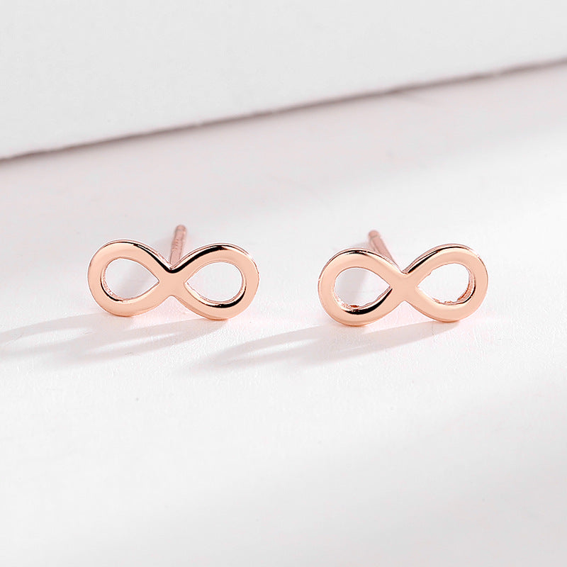 Ladies earrings in infinity design made of high-quality material Fashion Glam