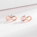 Ladies earrings in infinity design made of high-quality material Fashion Glam