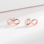 Ladies earrings in infinity design made of high-quality material Fashion Glam