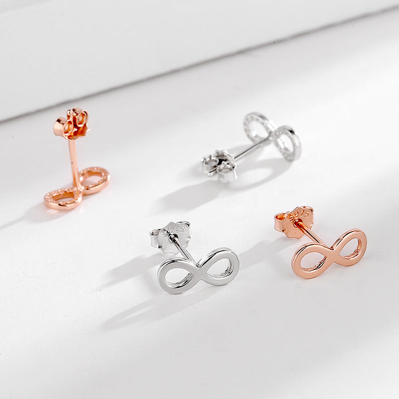 Ladies earrings in infinity design made of high-quality material Fashion Glam
